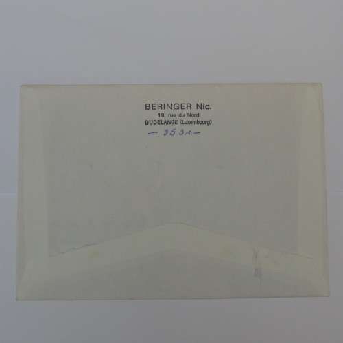 Airmail letter from Dudelange, Luxembourg  to Randburg, South Africa