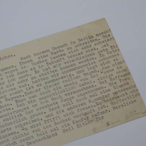 1935 Pre WW2 Postcard from Egelsbach, Germany to Windhoek, South West Africa