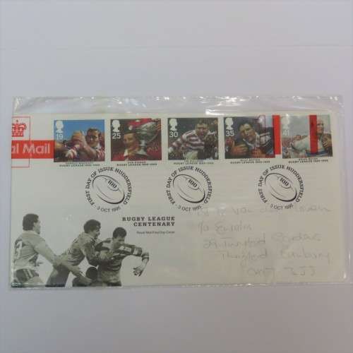 Great Britain 1995 Rugby League Centenary First day cover