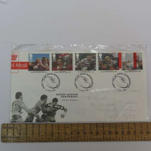 Great Britain 1995 Rugby League Centenary First day cover