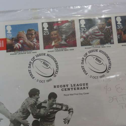Great Britain 1995 Rugby League Centenary First day cover