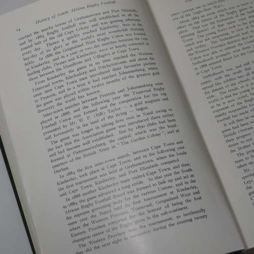 History of South African Rugby football (1875-1932) by Ivor D.Difford - 1933 Issue