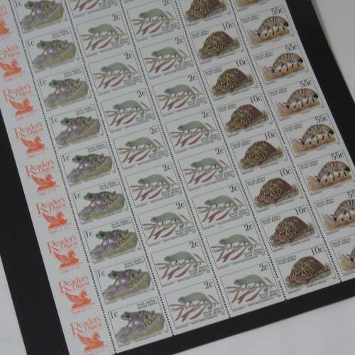 South Africa Readers Digest 11-11-1996 booklet sheet - Uncut
