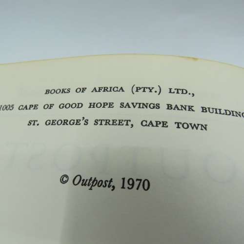 Outpost - Stories of the Rhodesian Police - 1970 edition - Illustrated by Penny Miller