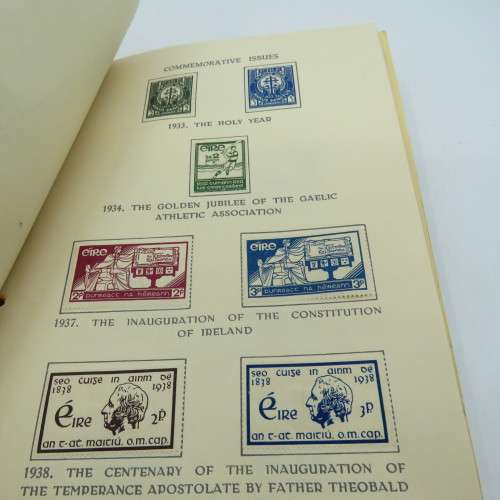 Book with mint stamps of Ireland 1922-1956 - Total of 71 stamps - high book value