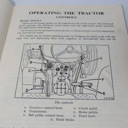 Nuffield tractor drivers handbook - Types 342 and 460