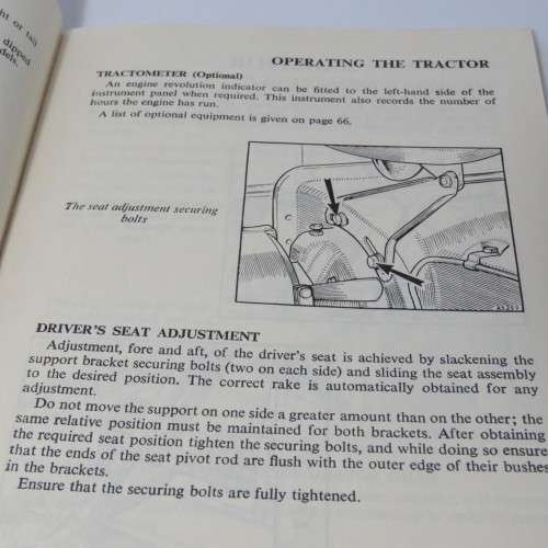 Nuffield tractor drivers handbook - Types 342 and 460