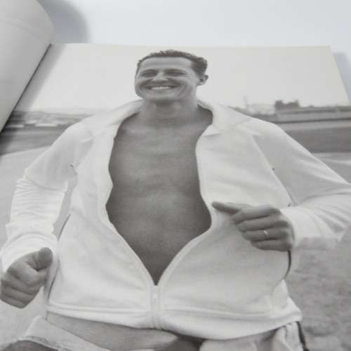 Schumacher: The official inside story of the Formula One Icon - personnel message in front to previ