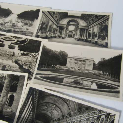 Lot of 13 vintage pictures of France - Versailles