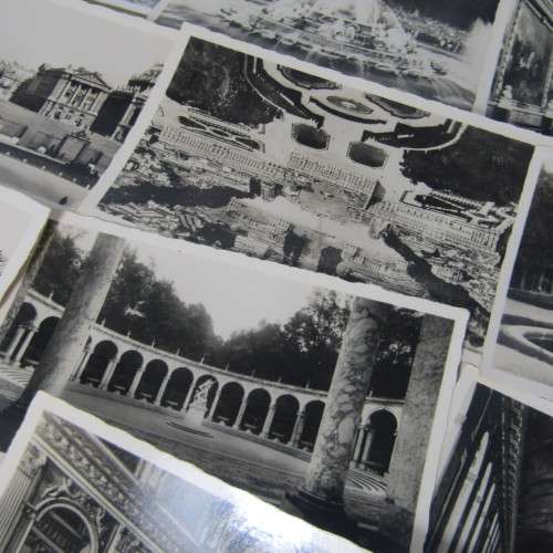 Lot of 13 vintage pictures of France - Versailles