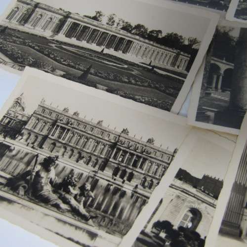 Lot of 13 vintage pictures of France - Versailles
