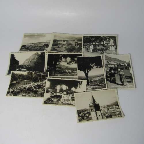 Lot of 10 vintage photos of Madeira