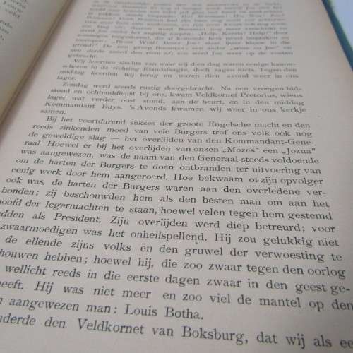 Vechten en Vluchten van Beyers en Kemp by JF Naude - 1903 edition - from Marthinus Steyn Jnr collect