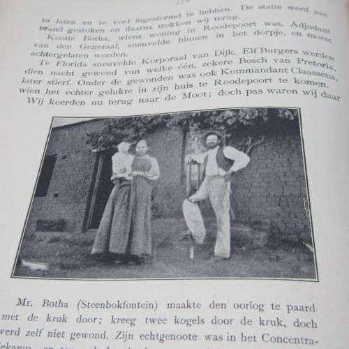 Vechten en Vluchten van Beyers en Kemp by JF Naude - 1903 edition - from Marthinus Steyn Jnr collect