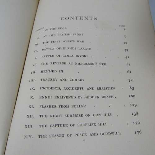 Ladysmith: The diary of a Siege by H.W Nevinson - 1900 edition
