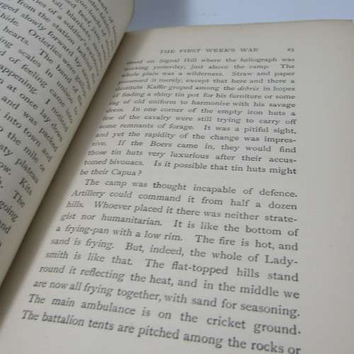 Ladysmith: The diary of a Siege by H.W Nevinson - 1900 edition