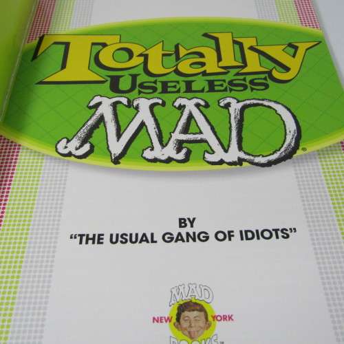 Totally Useless MAD magazine