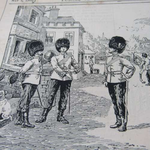 Anglo Boer War period bound volumes of Punch magazine  - 1899, 1901, 1902 and 1900