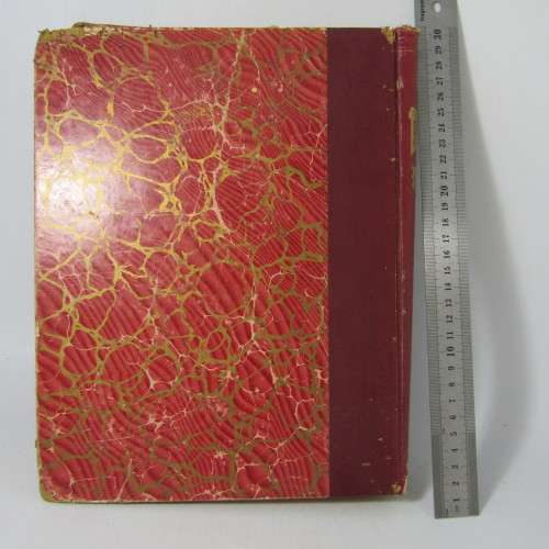 1888 Bound volume of Punch magazine - some damage