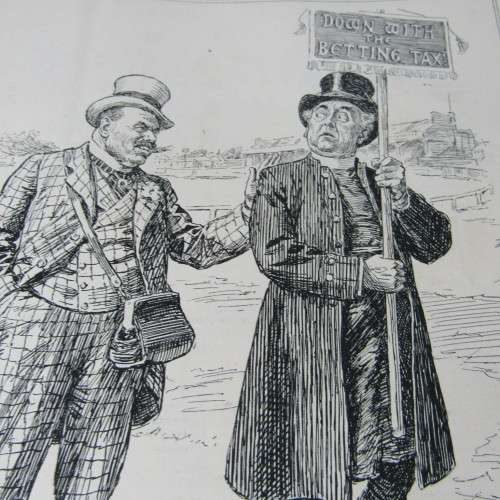 1926 Bound volume of Punch magazine - Jan to June and Jul to Dec - some damage