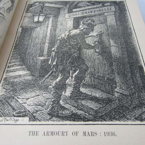 1936 Bound volume of Punch magazine - Jan to June and Jul to Dec - some damage