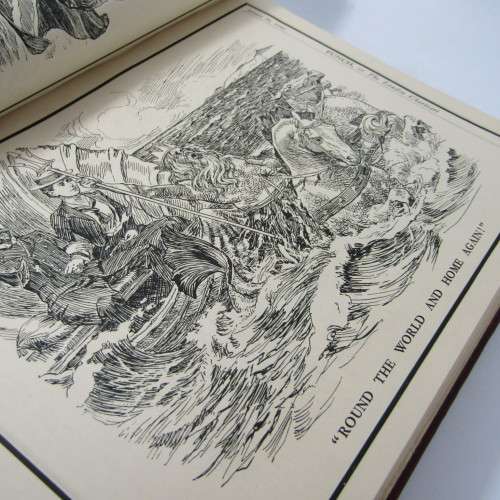 1936 Bound volume of Punch magazine - Jan to June and Jul to Dec - some damage
