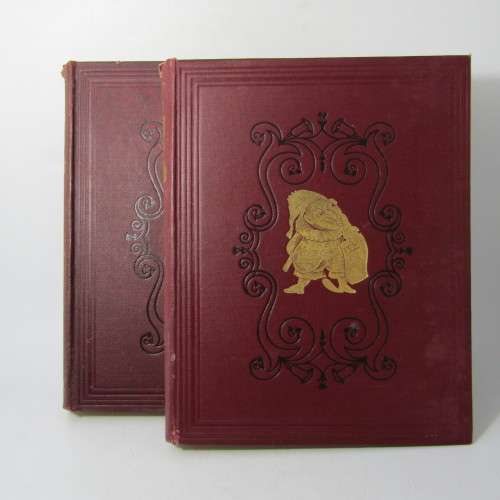 1931 Bound volume of Punch magazine - Jan to June and Jul to Dec - some damage