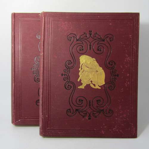 1928 Bound volume of Punch magazine - Jan to June and Jul to Dec - some damage