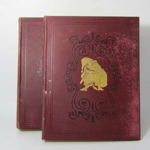 1937 Bound volume of Punch magazine - Jan to June and Jul to Dec - some damage