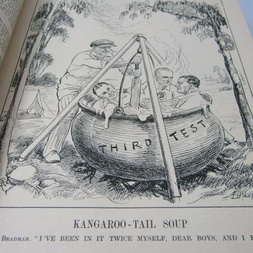 1937 Bound volume of Punch magazine - Jan to June and Jul to Dec - some damage