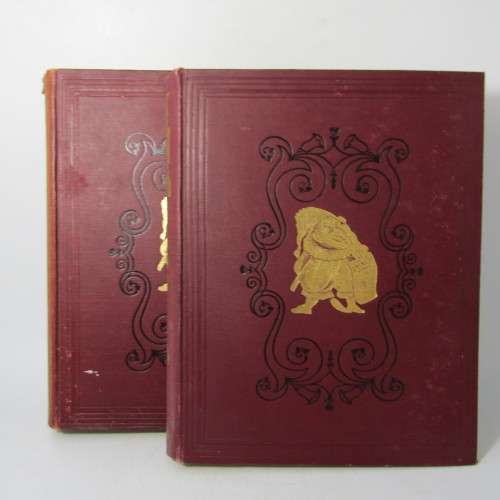 1930 Bound volume of Punch magazine - Jan to June and Jul to Dec - some damage