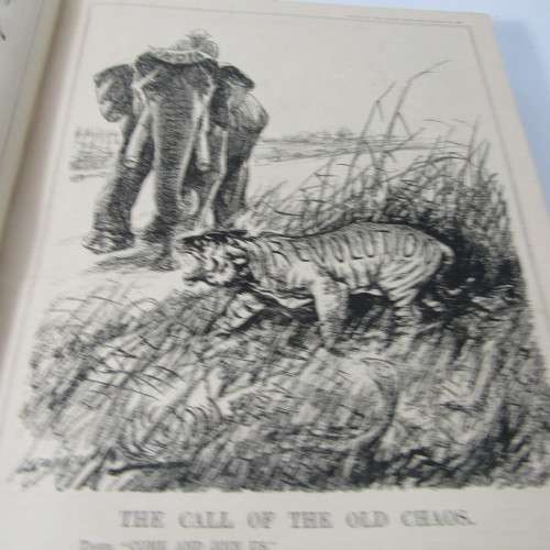 1930 Bound volume of Punch magazine - Jan to June and Jul to Dec - some damage