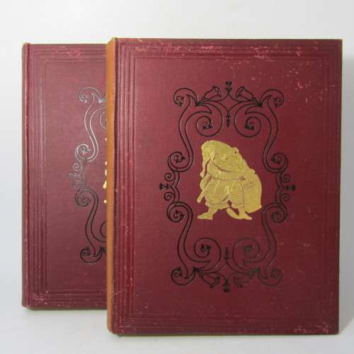 1927 Bound volume of Punch magazine - Jan to June and Jul to Dec - some damage