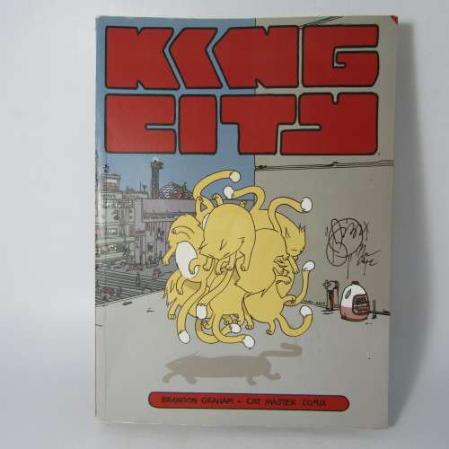 King City - Cat Master comix by Brandon Graham