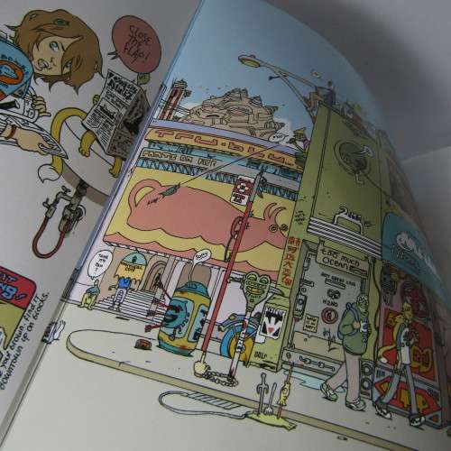King City - Cat Master comix by Brandon Graham