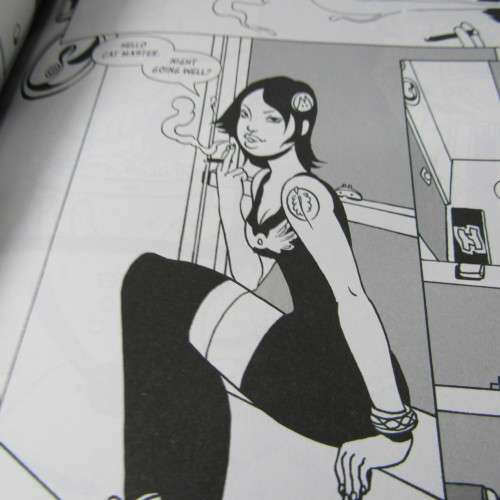 King City - Cat Master comix by Brandon Graham