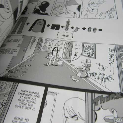 King City - Cat Master comix by Brandon Graham