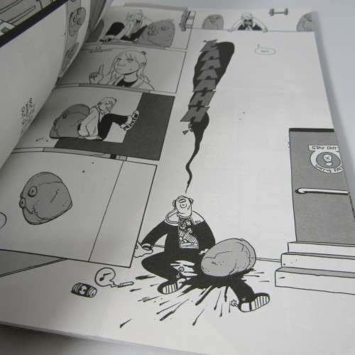 King City - Cat Master comix by Brandon Graham