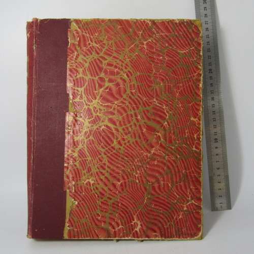1909 Bound Volume of Punch magazine - some damage