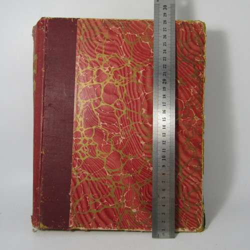 1907 Bound Volume of Punch magazine - some damage