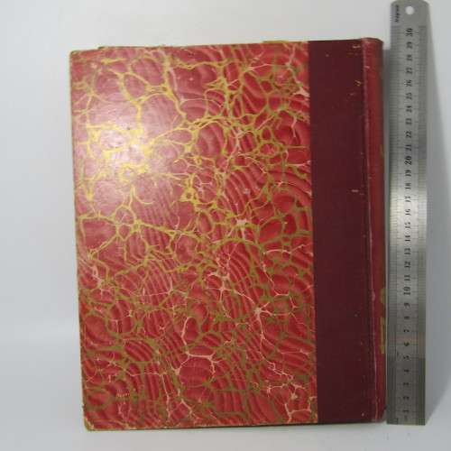 1892 Bound volume of Punch magazine - some damage