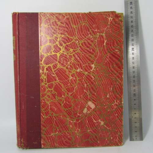 1894 Bound volume of Punch magazine - some damage