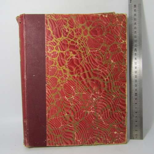 1905 Bound volume of Punch magazine - some damage