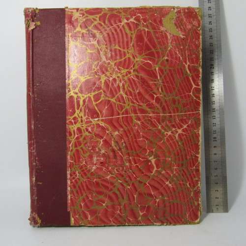 1904 Bound volume of Punch magazine - some damage
