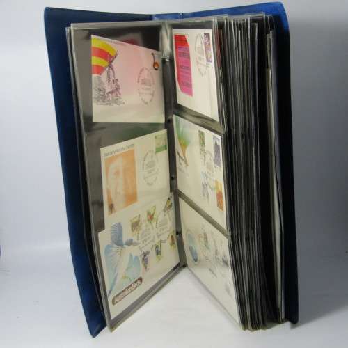 Ledger album with 157 Australia First Day Covers