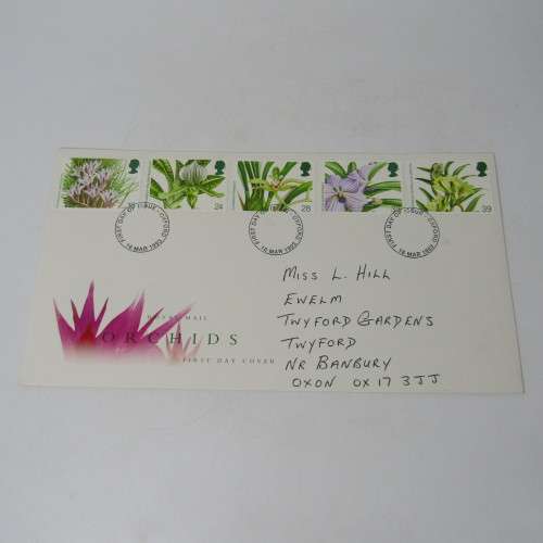 Lot of 3 Great Britain First Day Covers with flowers