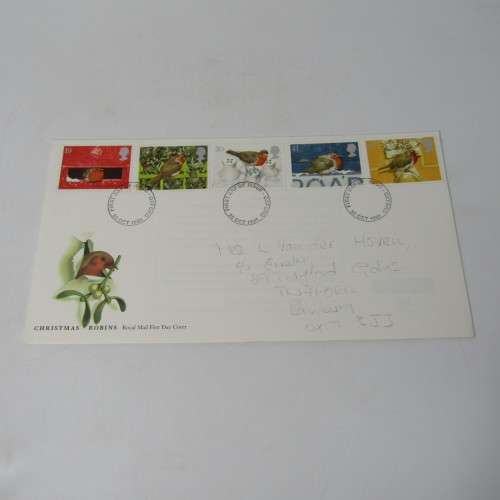 Lot of 4 Great Britain First Day Covers with Birds
