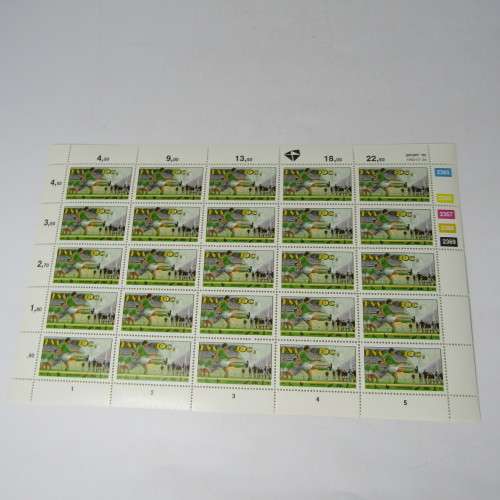 South Africa SACC 778-783 Sport 24 July 1992 set of 6 full pages of mint stamps