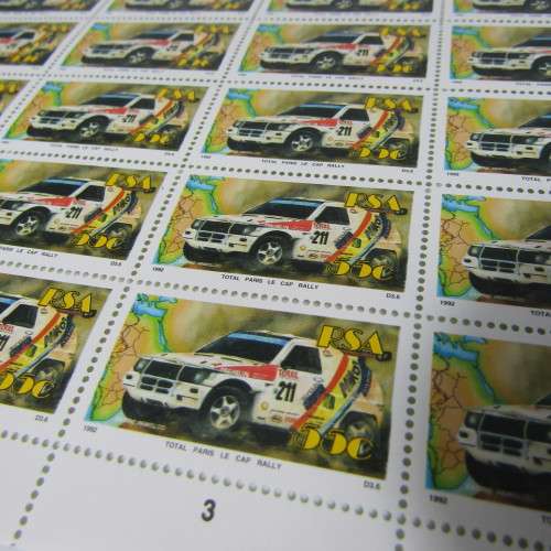 South Africa SACC 778-783 Sport 24 July 1992 set of 6 full pages of mint stamps
