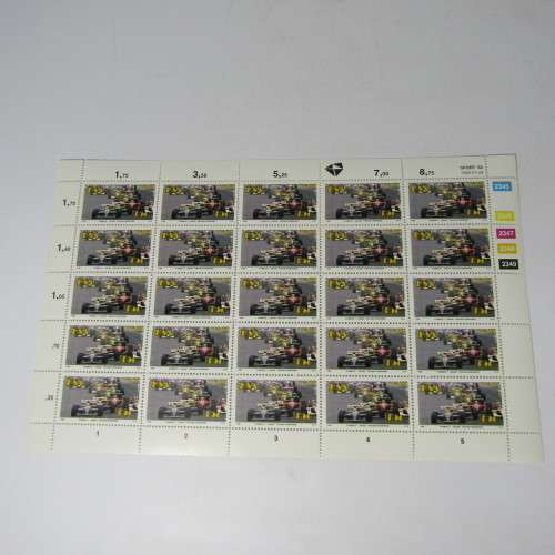 South Africa 24 July 1992 Sport stamps - Set of 6 full pages - 150 stamps in total - SACC 778-783